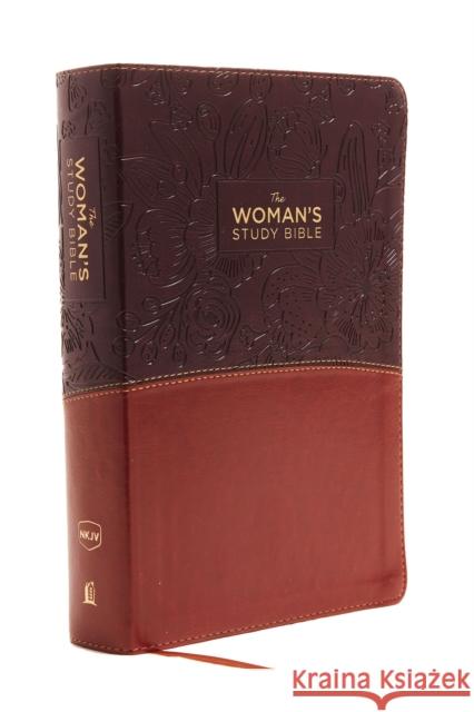 The NKJV, Woman's Study Bible, Fully Revised, Imitation Leather, Brown/Burgundy, Full-Color: Receiving God's Truth for Balance, Hope, and Transformati Dorothy Patterson 9780718086770 Thomas Nelson