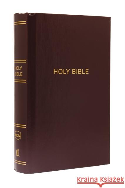 NKJV, Pew Bible, Large Print, Hardcover, Burgundy, Red Letter Edition Thomas Nelson 9780718095635 Thomas Nelson