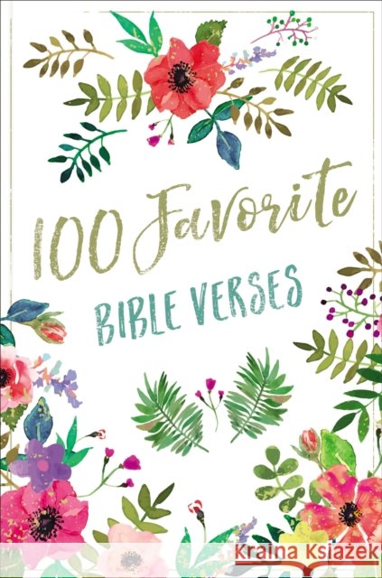 100 Favorite Bible Verses Thomas Nelson 9780718096953