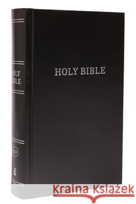 KJV, Pew Bible, Hardcover, Black, Red Letter Edition Thomas Nelson 9780718097547 Thomas Nelson