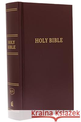 KJV, Pew Bible, Hardcover, Burgundy, Red Letter Edition Thomas Nelson 9780718097561 Thomas Nelson