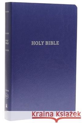 KJV, Gift and Award Bible, Imitation Leather, Blue, Red Letter Edition Thomas Nelson 9780718097929 