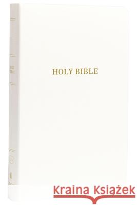 KJV, Gift and Award Bible, Imitation Leather, White, Red Letter Edition Thomas Nelson 9780718097936 Thomas Nelson