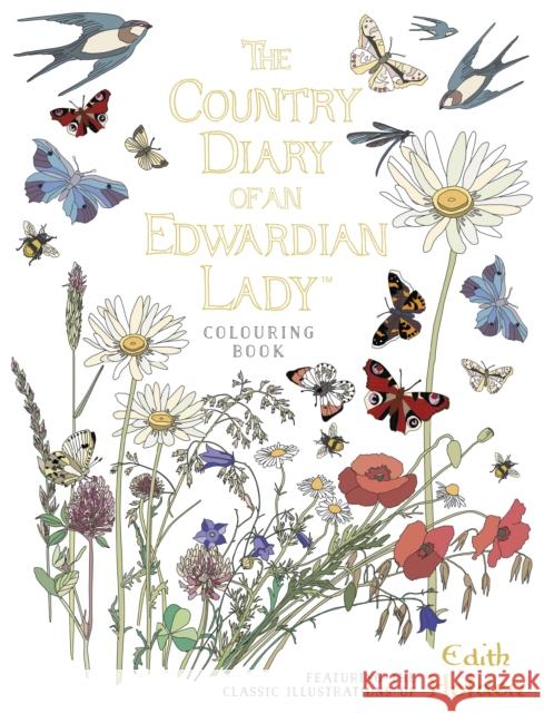 The Country Diary of an Edwardian Lady Colouring Book Edith Holden 9780718185428 Penguin Books Ltd