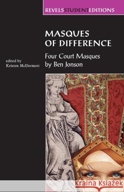 Masques of Difference: Four Court Masques Bevington, Stephen 9780719057540