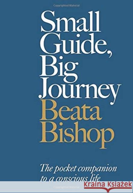 Small Guide, Big Journey: The Pocket Companion to a Conscious Life Beata Bishop 9780720620801