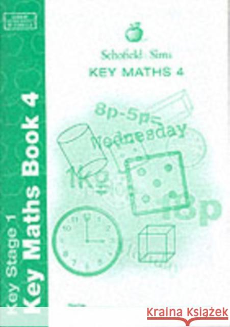 Key Maths 4 Andrew Parker, Jane Stamford 9780721707969