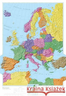 Map of Europe   9780721709345 