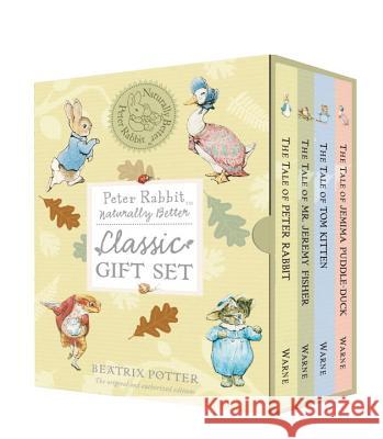 Peter Rabbit Naturally Better Classic Gift Set Beatrix Potter 9780723264231 Frederick Warne and Company