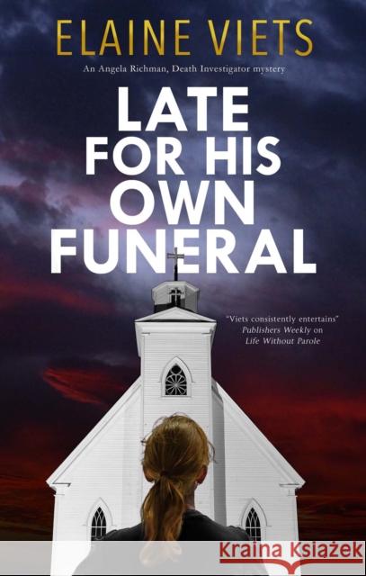 Late for His Own Funeral Elaine Viets 9780727850294 Severn House Publishers