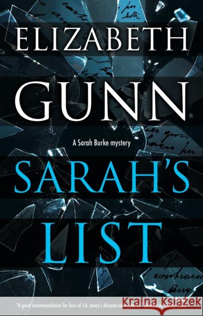 Sarah's List Elizabeth Gunn 9780727890498