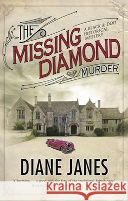 The Missing Diamond Murder Diane Janes 9780727892911 Severn House Publishers Ltd