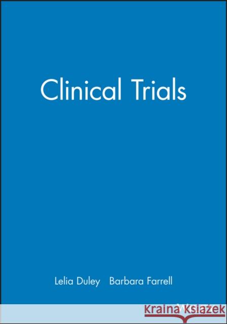 Clinical Trials  9780727915993 BMJ PUBLISHING GROUP