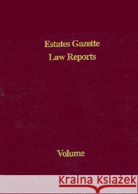 Eglr 2007 4 Vols Hazel, Qc Marshall 9780728205321 ESTATES GAZETTE LTD