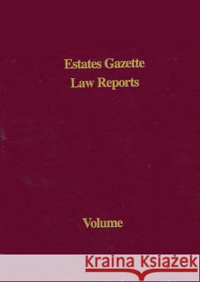 Eglr 2006 V3 + Index [With Cumulative Index Book] Barry Denyer-Green 9780728205345 Estates Gazette