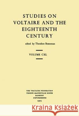 Miscellany/Mélanges: 1975 Theodore Besterman 9780729402095 Liverpool University Press