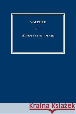 Aiuvres De 1769-1770  9780729407991 Voltaire Foundation