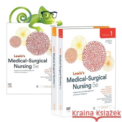 Lewis's Medical-Surgical Nursing: Assessment and Management of Clinical Problems, 2-Volume Set, 5th ANZ Edition Brown, Diane, Edwards, Helen, Buckley, Thomas 9780729544153