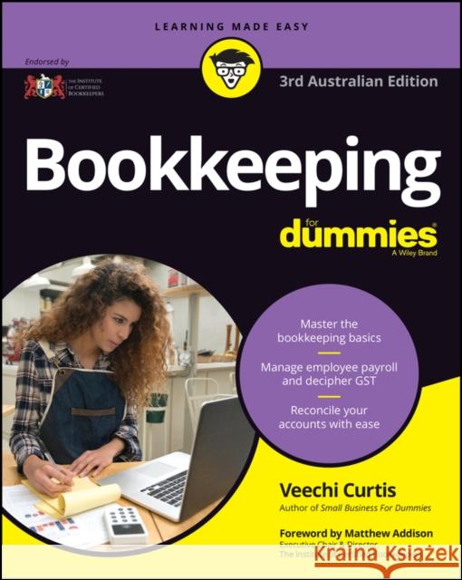 Bookkeeping For Dummies Veechi Curtis 9780730384731