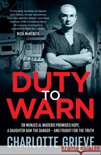 Duty to Warn Charlotte Grieve 9780733653797