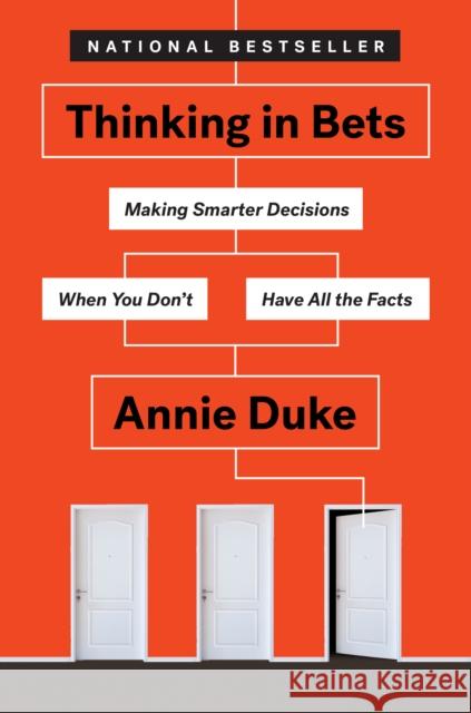 Thinking in Bets: Making Smarter Decisions When You Don't Have All the Facts Annie Duke 9780735216358