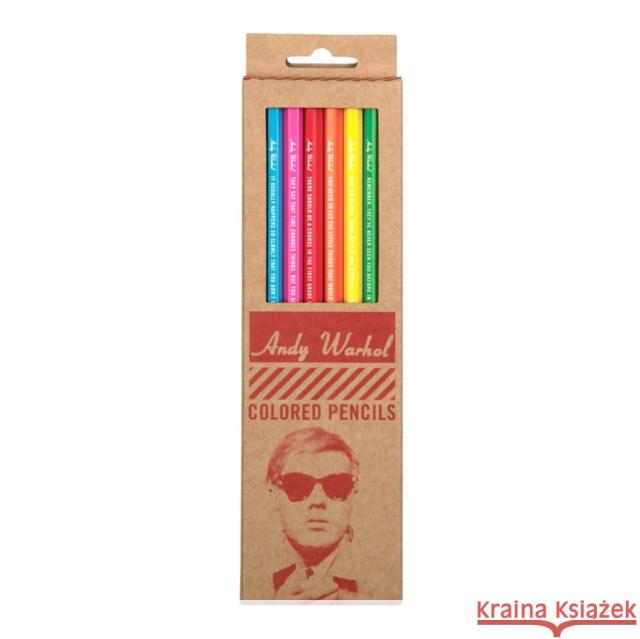 Warhol Philosophy 2.0 Colored Pencils Galison                                  Andy Warhol 9780735349742 Galison