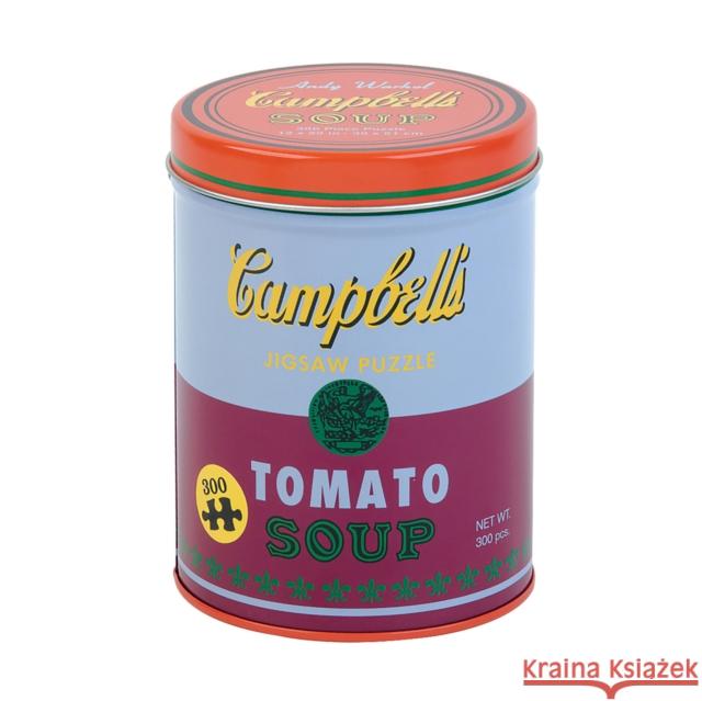 Andy Warhol Soup Can Red Violet 300 Piece Puzzle Mudpuppy                                 Andy Warhol 9780735353886 Galison