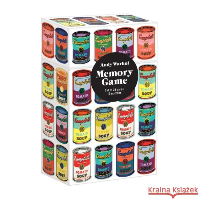 Andy Warhol Memory Game Galison                                  Andy Warhol 9780735355538 Galison