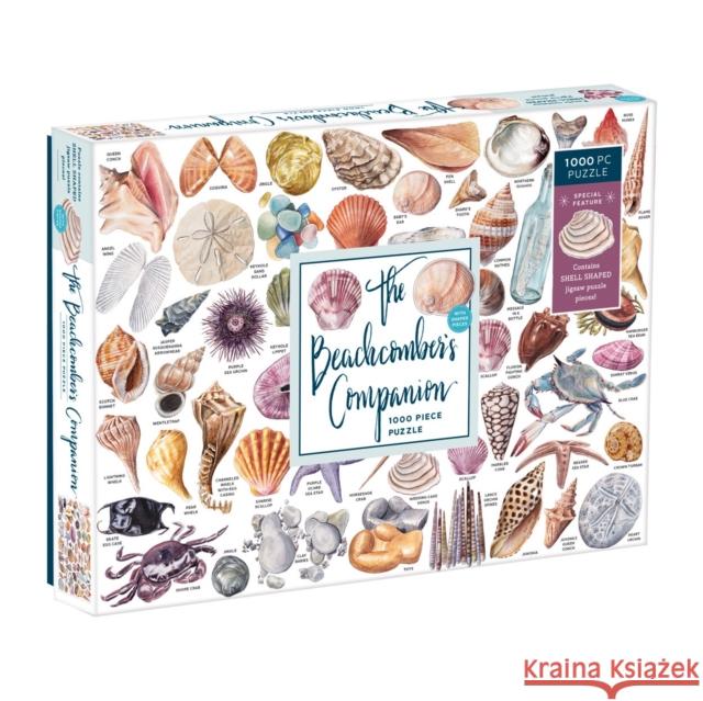 The Beachcomber's Companion 1000 Piece Puzzle with Shaped Pieces Galison                                  Anna Marlis Burgard Jillian Ditner 9780735357051 Galison