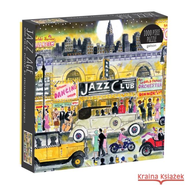 Michael Storrings Jazz Age 1000 Piece Puzzle Galison                                  Michael Storrings 9780735357518