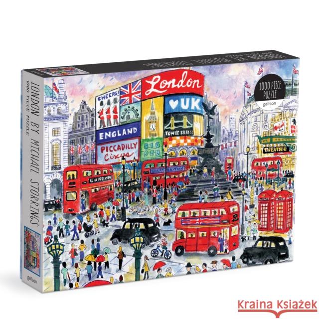 London By Michael Storrings 1000 Piece Puzzle Galison 9780735359642