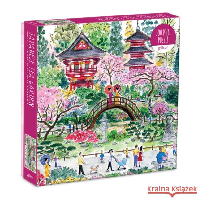 Michael Storrings Japanese Tea Garden 300 Piece Puzzle Galison 9780735362697