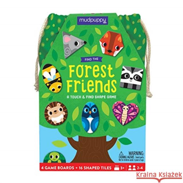 Find the Forest Friends Game Mudpuppy 9780735370326