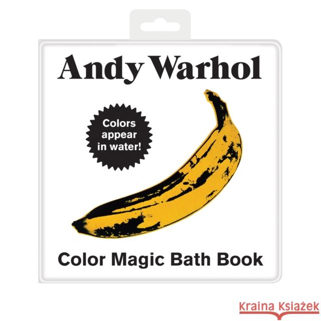 Andy Warhol Color Magic Bath Book Mudpuppy 9780735370753