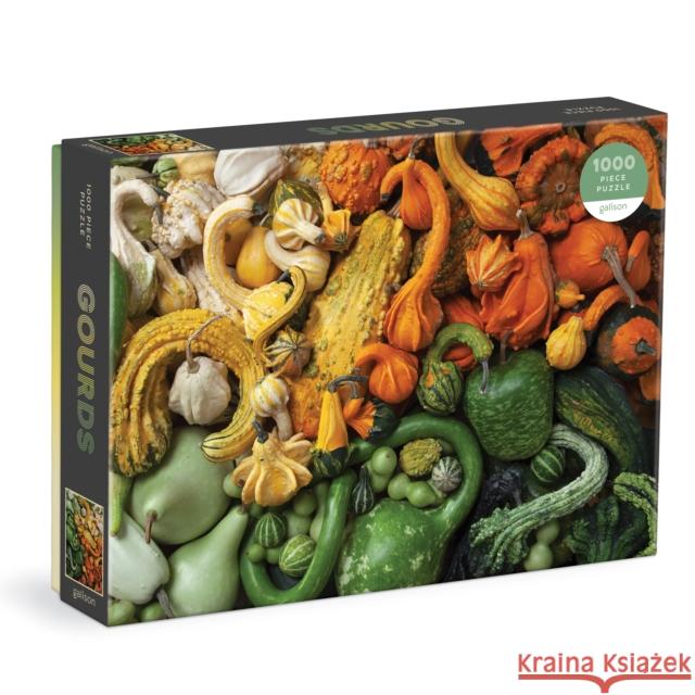 Gourds 1000 Piece Puzzle Galison Mudpuppy 9780735375741 Galison