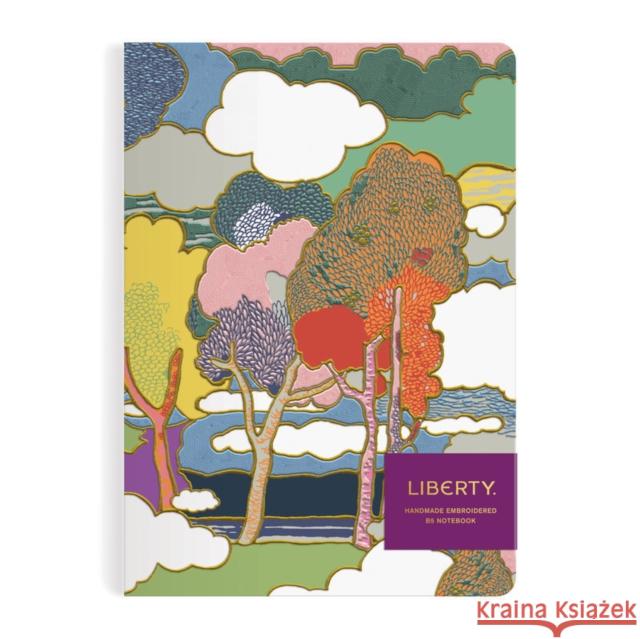 Liberty Prospect Road B5 Handmade Embroidered Journal Galison 9780735376854