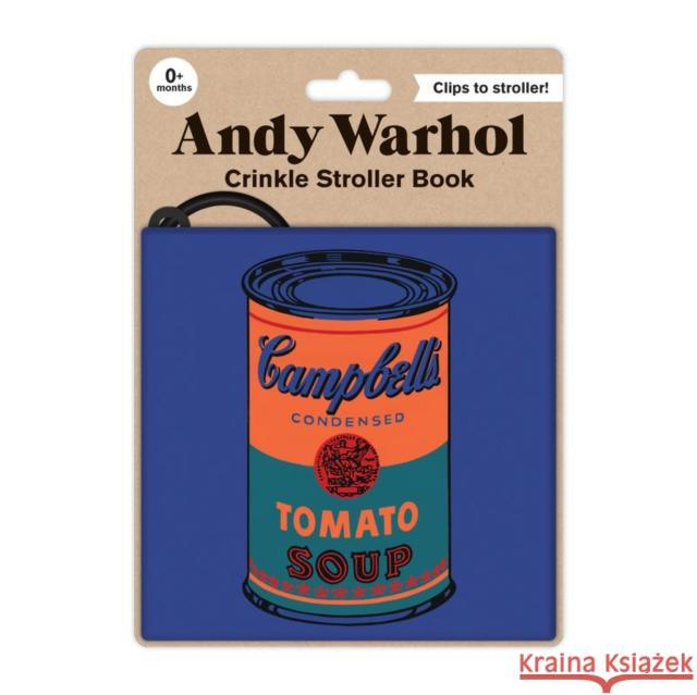 Andy Warhol Crinkle Fabric Stroller Book Andy Warhol 9780735377790