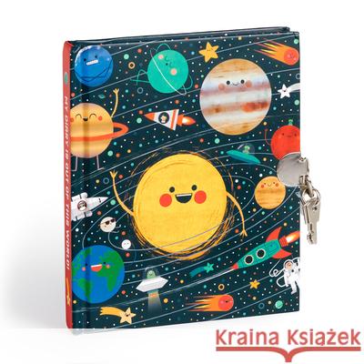 Solar System Locked Diary Mudpuppy 9780735378742