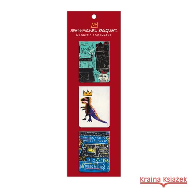 Basquiat Magnetic Bookmarks Galison 9780735379626