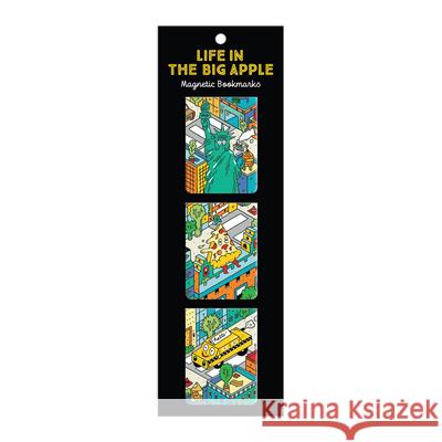 Life In The Big Apple Magnetic Bookmarks Galison 9780735381421