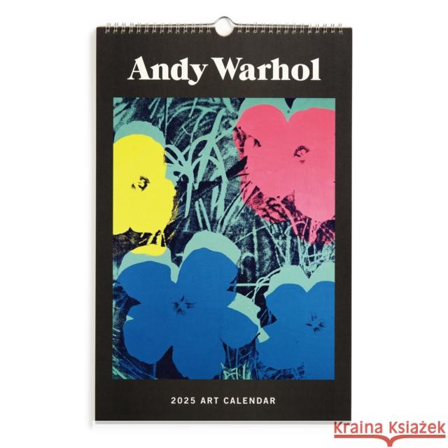 Andy Warhol 2025 Wall Calendar Galison 9780735381483