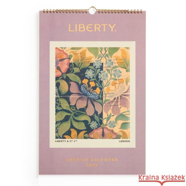 Liberty 2025 Wall Calendar Galison 9780735381490