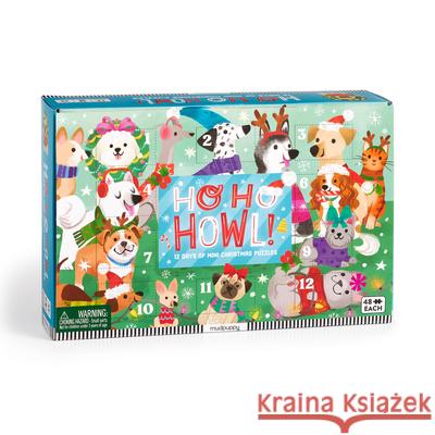 Ho Ho Howl! Countdown Puzzle Set Mudpuppy 9780735382435