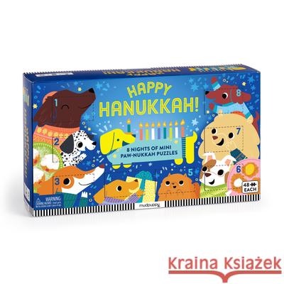 Happy Hanukkah! Countdown Puzzle Set Mudpuppy 9780735382442