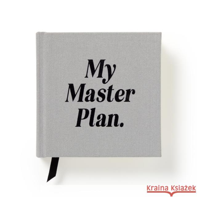 My Master Plan Productivity Guide Galison 9780735382978