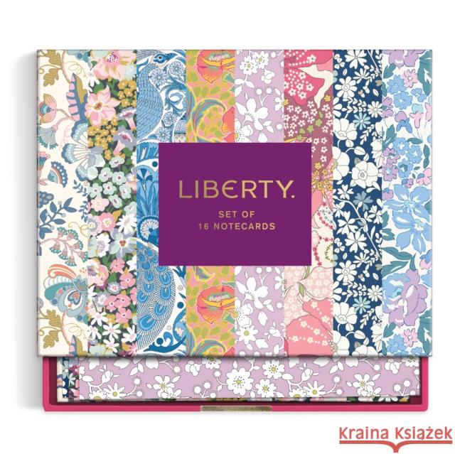 Liberty Floral Greeting Assortment Notecard Set Volume 2 Galison 9780735384897