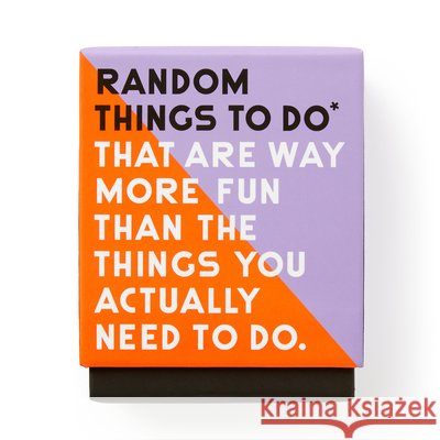 Random Things To Do Box Brass Brass Monkey 9780735388949