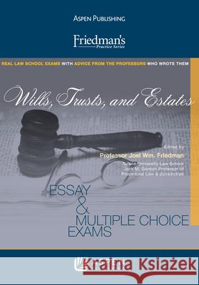 Wills, Trusts, and Estates Bonfield 9780735597983 Aspen Publishers