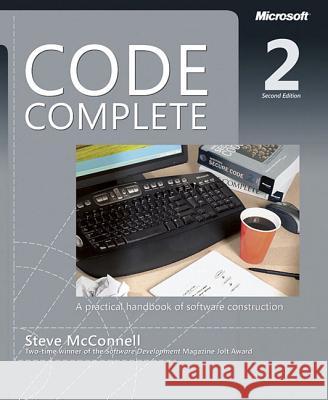 Code Complete Steve McConnell 9780735619678 Microsoft Press,U.S.