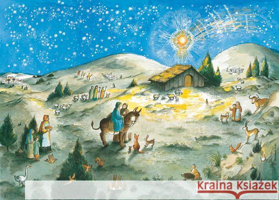 Away in a Manger: Advent Calendar Bernadette Watts 9780735818606 North-South Books